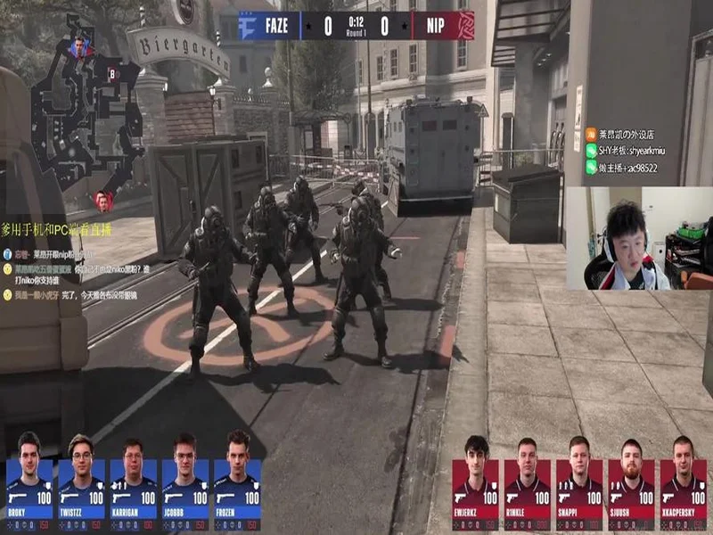 布达佩斯Major第一阶段：难掩颓势！FaZe 8-13 NIP